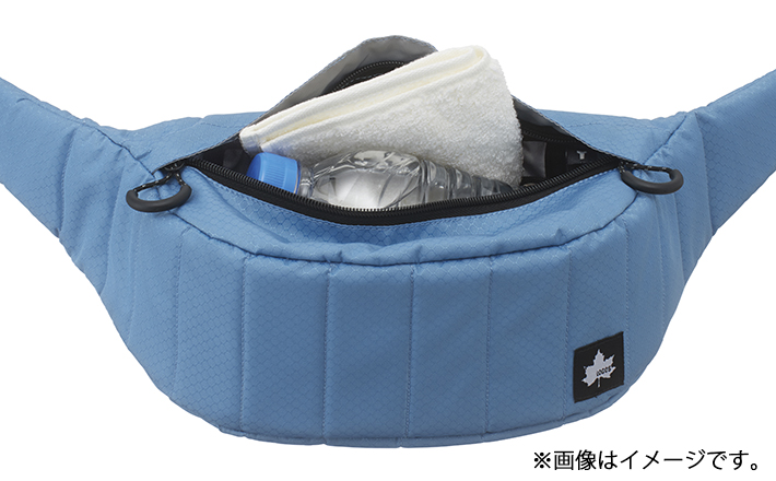 荷物が落ちにくいトップオープン構造