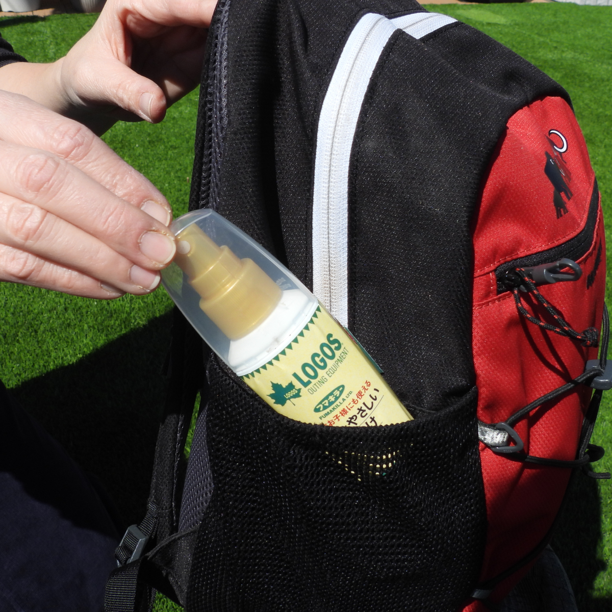 小さなお子様にも使えるお肌にやさしい虫よけ60mL 外遊び