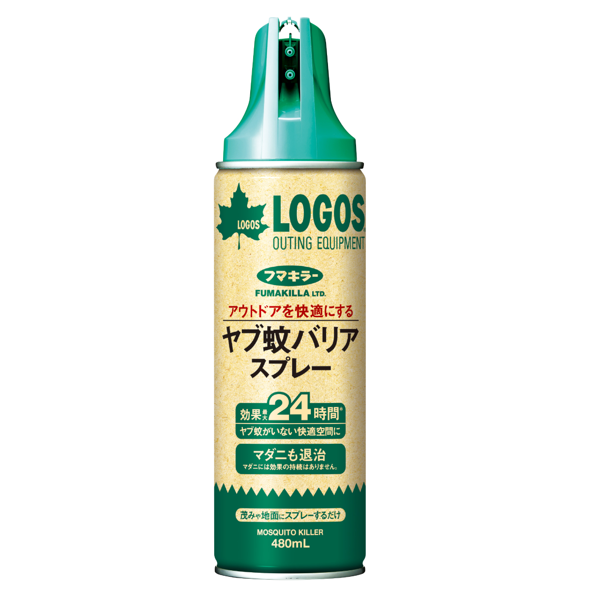 ヤブ蚊バリアスプレー480mL 外遊び