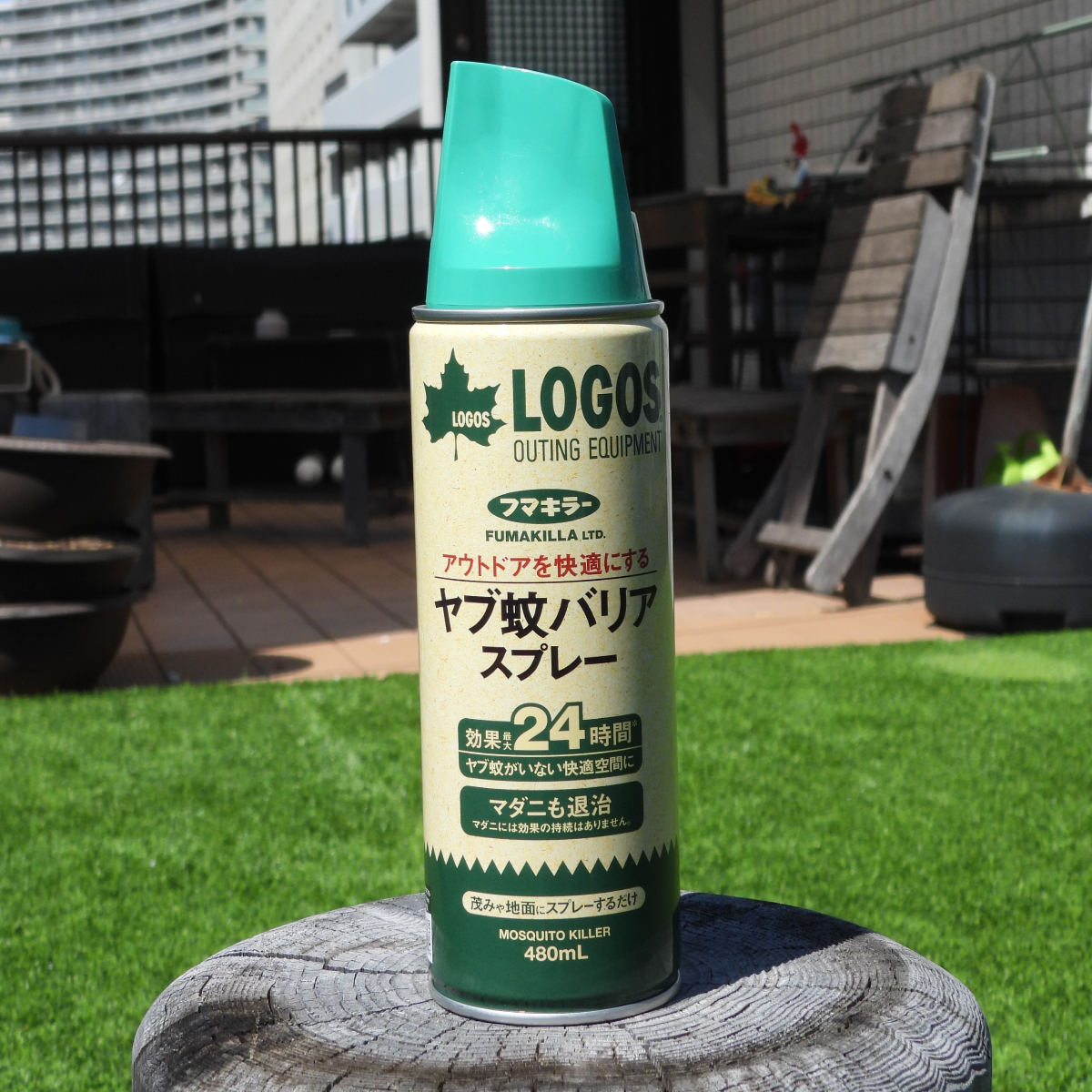 ヤブ蚊バリアスプレー480mL 外遊び